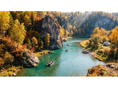 Сплав по реке Зилим в Башкирии