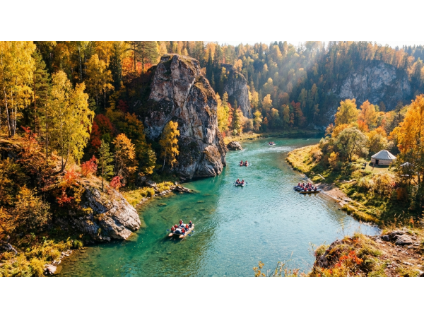 Сплав по реке Зилим в Башкирии